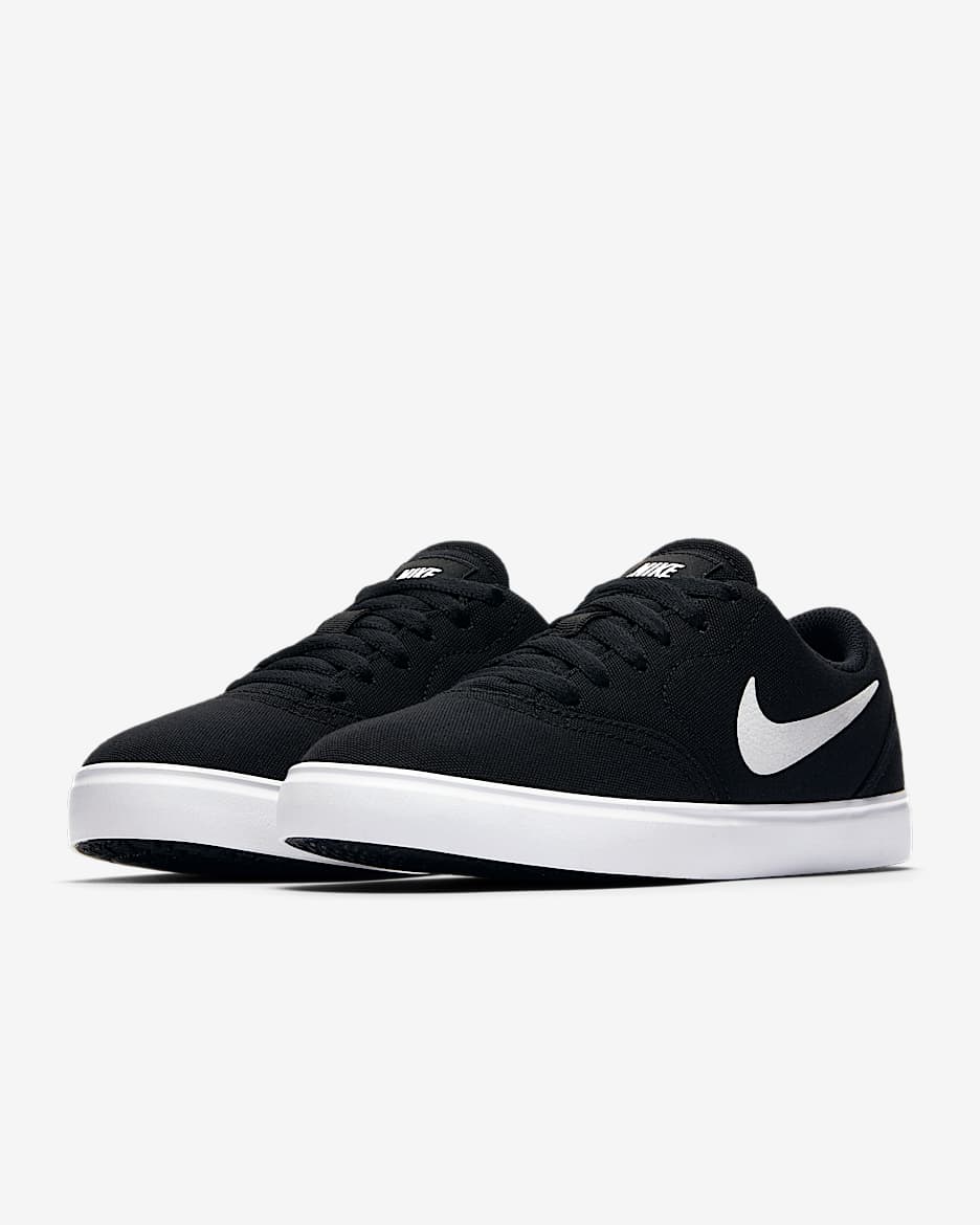 Nike sb check solar suede black online